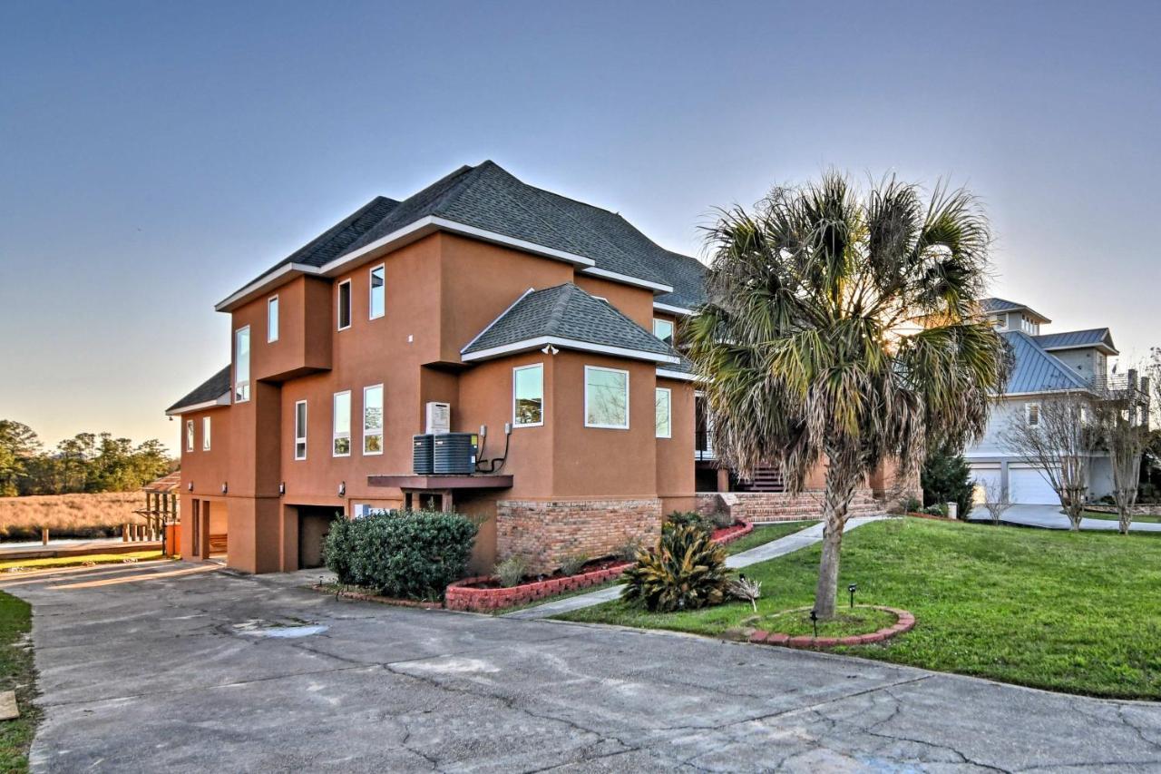 Gorgeous Ocean Springs Waterfront Home With Dock! Esterno foto